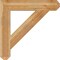 Ekena Millwork Traditional Craftsman Rough Sawn Bracket, Western Red Cedar, 6"W x 36"D x 36"H BKT06X36X36TRA04RWR - alternate 4